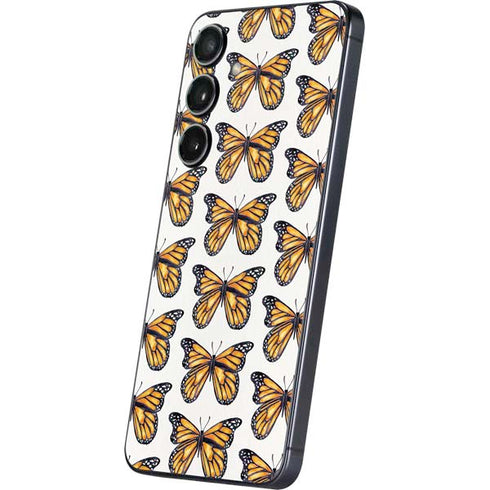 Monarch Butterflies by Cat Coq Galaxy S25 Skin